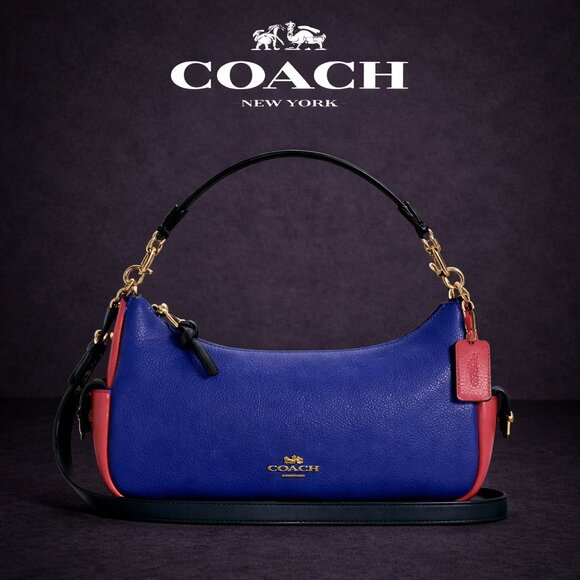 Coach Handbags - Coach Pennie Shoulder and Crossbody Bag 25 In Colorblock Multicolor NWT Purse